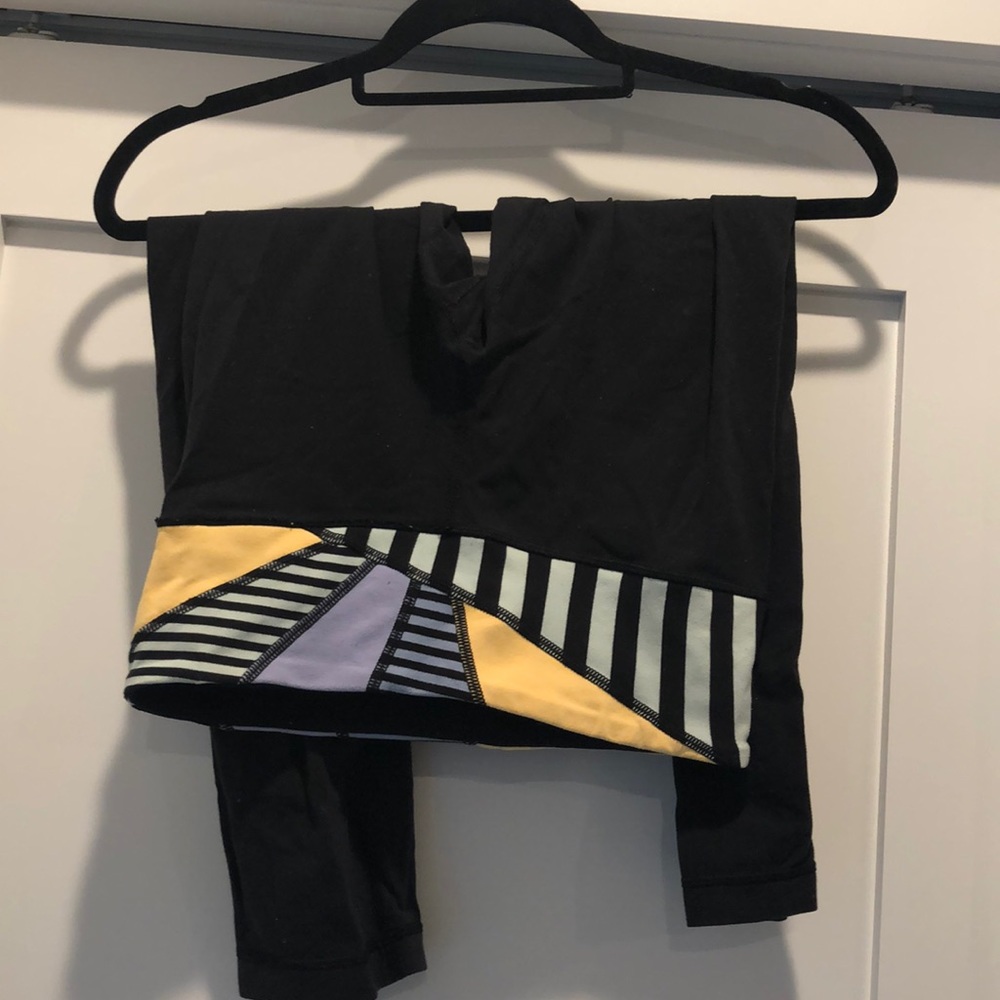 Lululemon wunder under dropped leggings